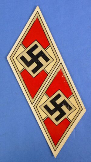 Two Large HJ Decals by Carl Schimpf of Nuremberg