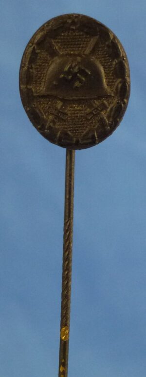 1939 Black Wound Badge Stickpin
