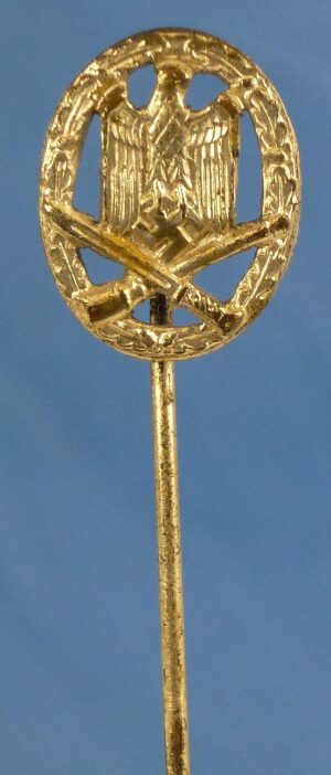 Army / Waffen SS General Assault Badge Stickpin