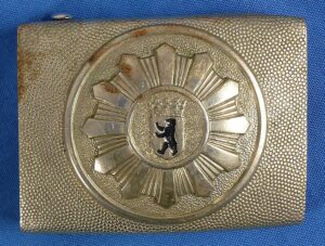 Post War Berlin Police Belt Buckle