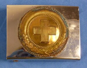 Weimar Germany Red Cross Belt Buckle