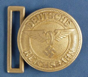 Third Reich Deutsche Reichsbahn Officer Belt Buckle