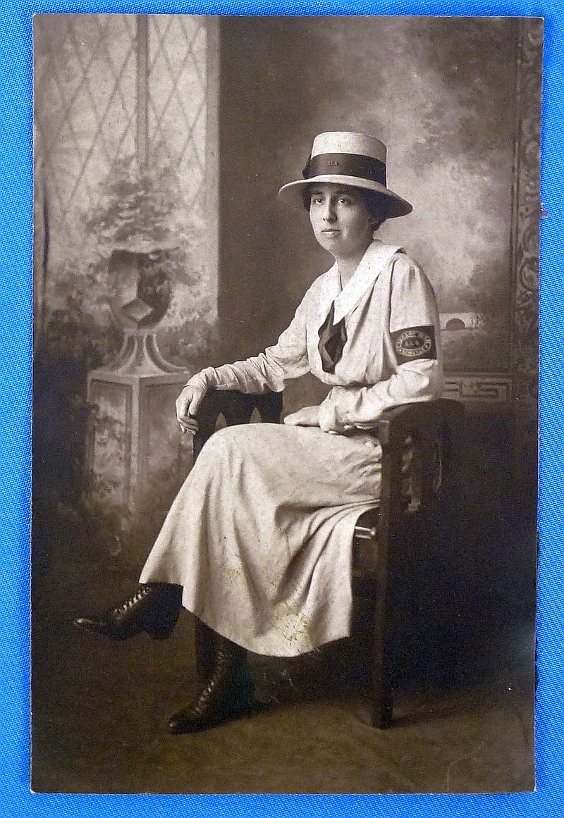WWI American Library Association Insignia, Photographs and Postcards Group - Image 2
