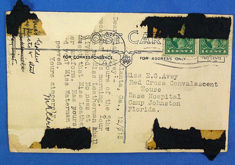 WWI American Library Association Insignia, Photographs and Postcards Group - Image 7