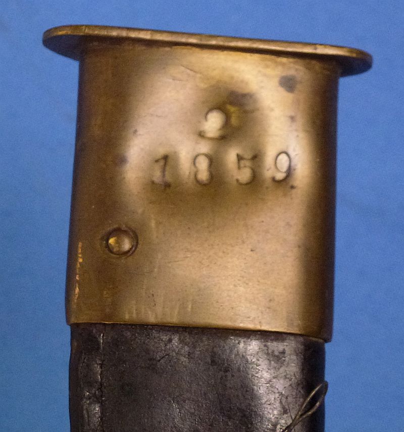British Model 1839 Bayonet and Scabbard - Image 9