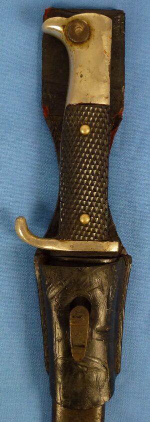 WWII German K98 Dress Bayonet with Frog