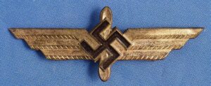 1st Pattern DLV Deutscher Luftsportverband Visor Cap Insignia