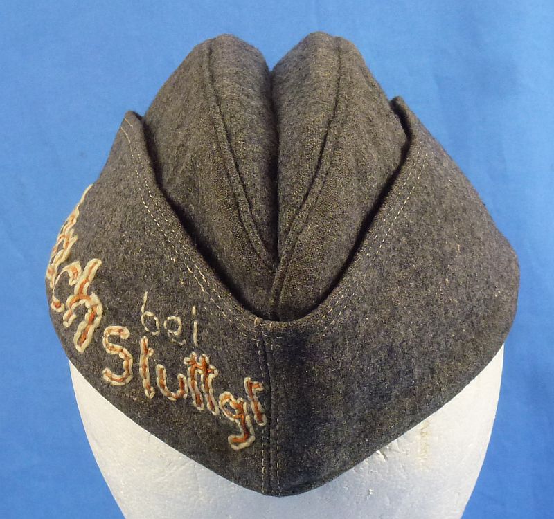 Embroidered Luftwaffe EM/NCO Overseas Cap - Image 5