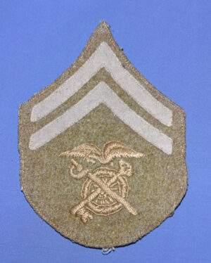 WWI Quartermaster Corporal Wool Chevron