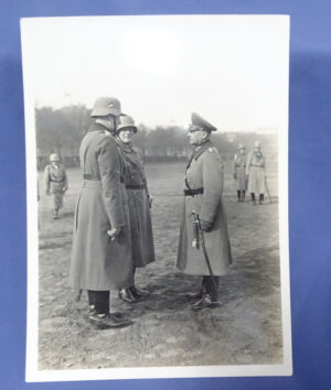 Pre WWII German Photo of Generals  4-7/8 x 6-1/2"