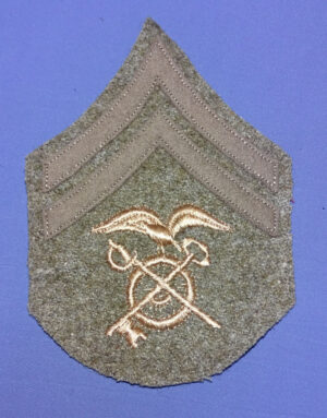 WWI Quartermaster Corporal Wool Chevron