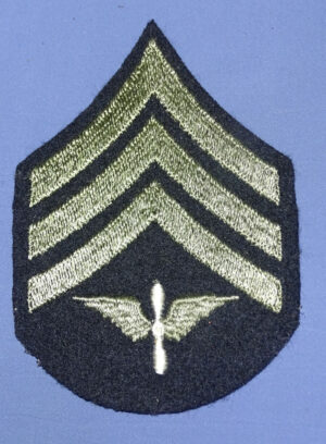 WWII Army Air Corps Sergeant Chevron