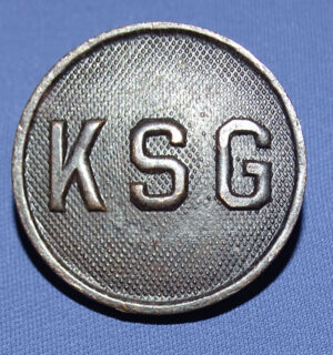 WWI Kansas State Guard KSG Collar Disk