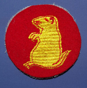 205th - 206th Infantry Regiment Felt Patch