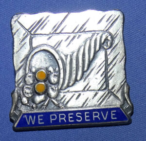 WWII 68th Quartermaster Bn Sterling Crest/DI
