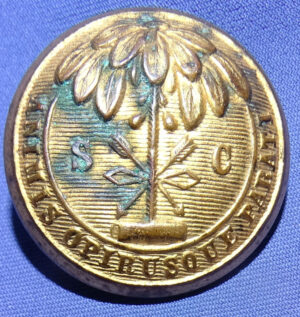 Civil War South Carolina Button / Van Wart Son & Co