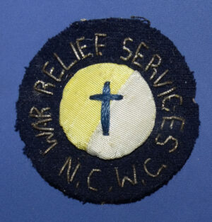 WWII National Catholic Welfare Conference War Relief Services Patch