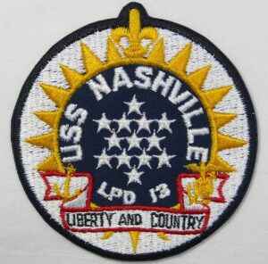 USS Nashville LPD-13 Patch
