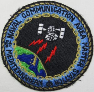 Naval Communication Area Master Station Mediterranean Patch