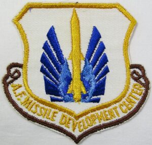Air Force Missile Development Center Patch