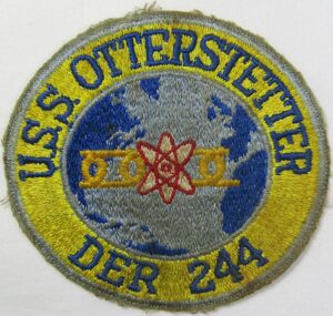 USS Otterstetter DER-244 Patch