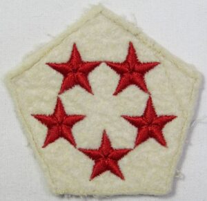 1st Style 5th Army Patch