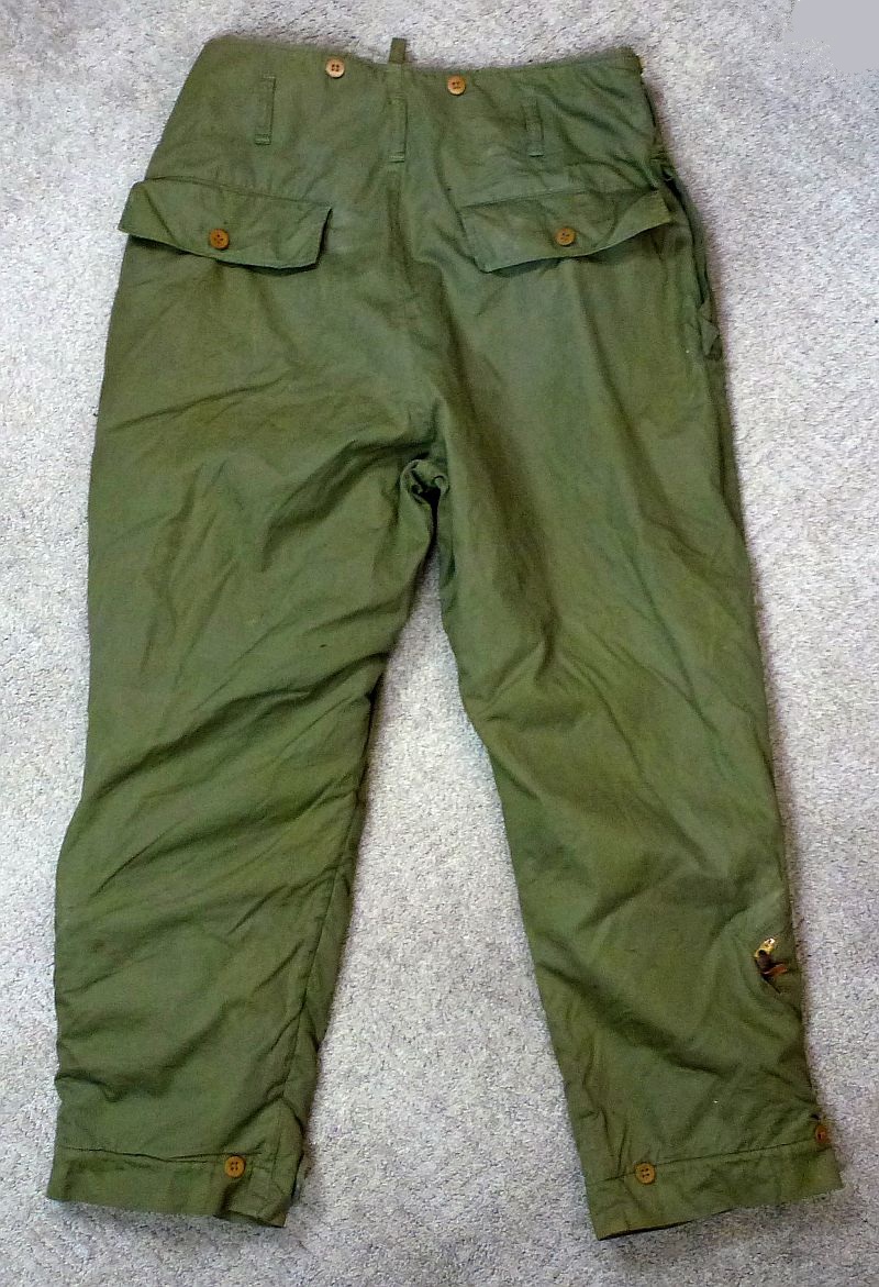 WWII U.S. Army Air Force Type A-9 Flight Trousers - Image 2