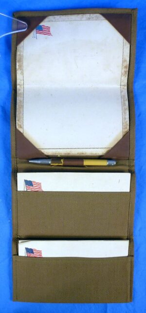 WWI Soldier's Patriotic Stationary Writing Set