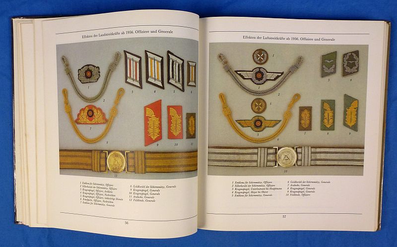 東ドイツ軍 Uniformen 1956-1986 Uniformen der Nationalen Volksarmee der DDR 1956-1986