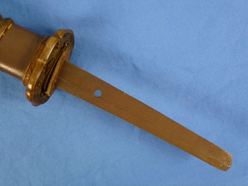 Signed WWII Japanese Army Officer Shin Gunto Sword by