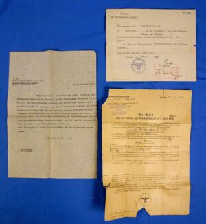 1939 United States Consulate in Munich Document
