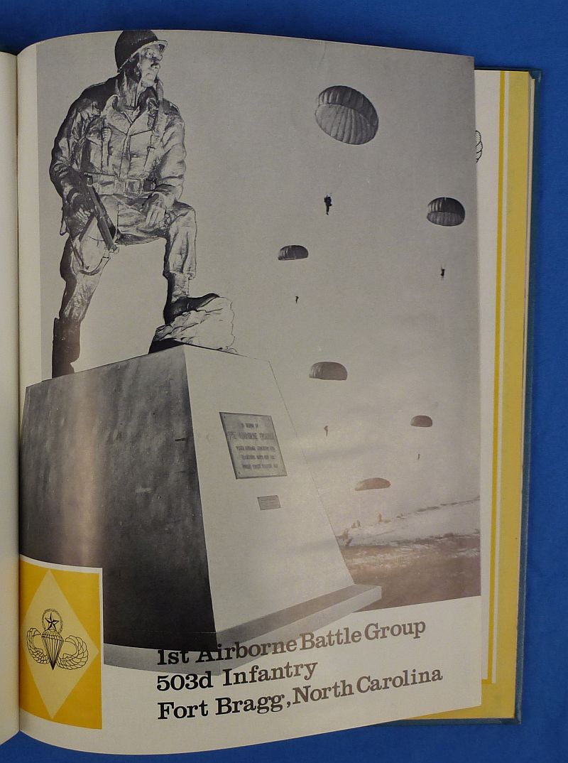 1962 503rd Parachute Infantry Regiment Yearbook - Image 2