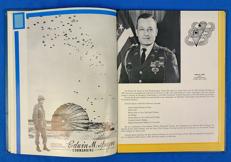 1962 503rd Parachute Infantry Regiment Yearbook - Image 3