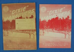 1951 "Dixie" Maneuvers Booklet of the 31st Infantry Division