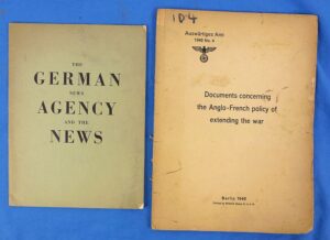 WWII German Propaganda Documents