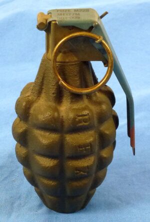 MK II Hand Grenade Marked "RFX"