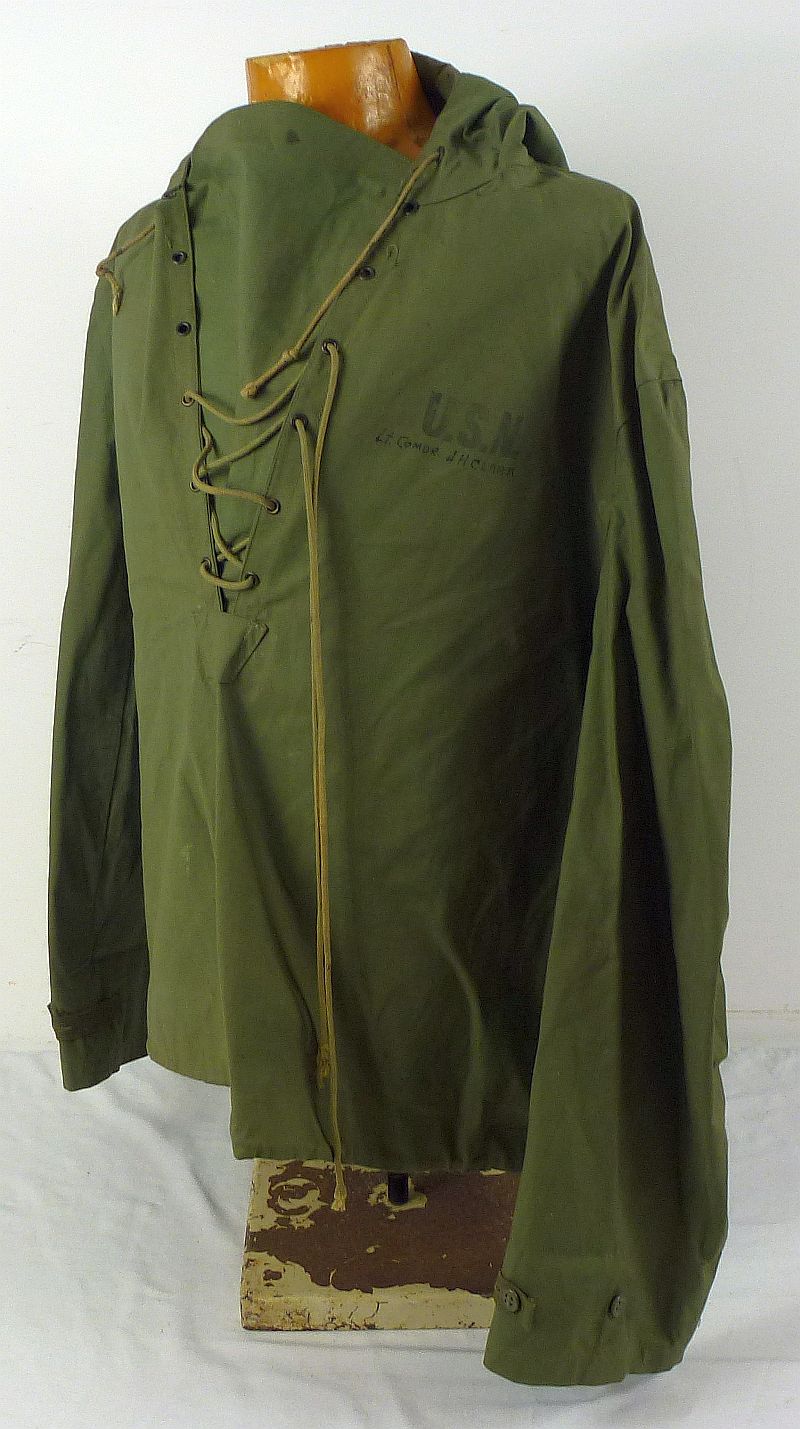 Named WWII U.S. Navy N-2 Rain Parka Jacket – Griffin Militaria