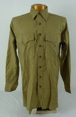 WWII U.S. Marine Corps EM/NCO Khaki Shirt