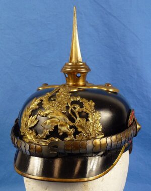 Imperial German Hessian Officer Pickelhaube