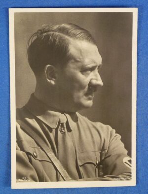 Third Reich Propaganda Postcard of AH in Brown Shirt