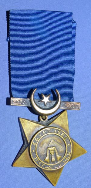 Named 1882 Khedive’s Star / 19th Hussars