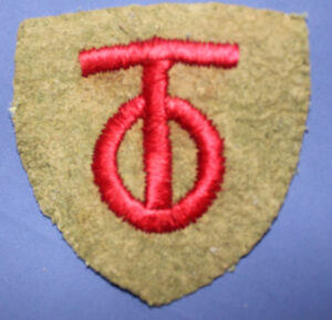 WWI 90th Infantry Division Patch