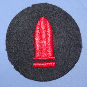 Coastal Artillery 1st Class Gunner Chevron