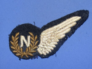 WWII RAF Navigator's Embroidered Wing