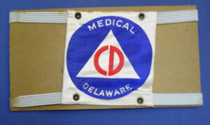Delaware Civil Defense CD Medical Armband