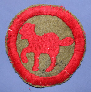 WWI 81st Division Artillery Patch