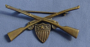 WWI Officer's Adjutant General Collar Insignia