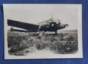 WWII German Aircraft Photo 3-3/4 x 2-1/2"