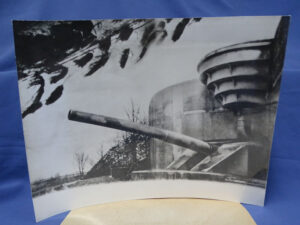 WWII United Press Photo Germans Advertise Atlantic Wall 8 x 6-1/4"