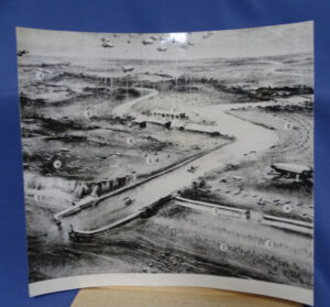 WWII Associated Press Photo German Envisage Invasion Defense 7-1/2 x 7"